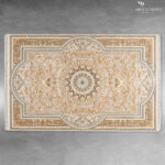 Thảm decor phòng khách cao cấp TBT0049 GOLD